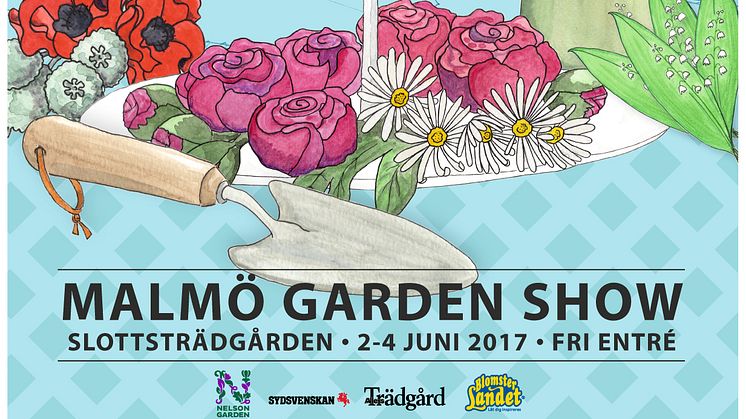 En månad kvar till Malmö Garden Show 2017! 