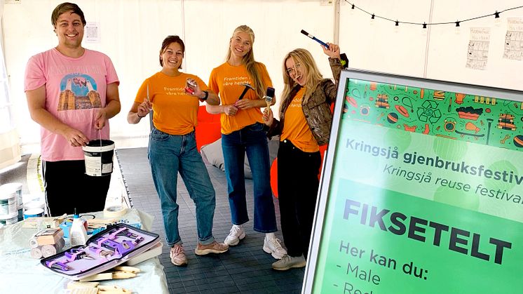 Gratis gjenbruksfestival for Oslostudenter på Kringsjå