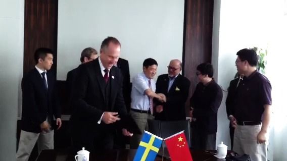 Plantagon signs memorandum of understanding with the Tongji University in Shanghai (video)