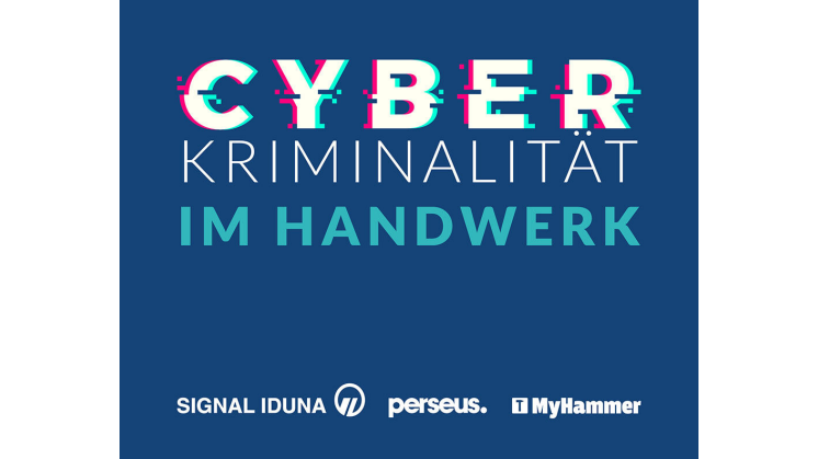 10 Einzelgrafiken zur Cyberkriminalität, insb. im Handwerk, in 10-seitiger PDF-Datei
