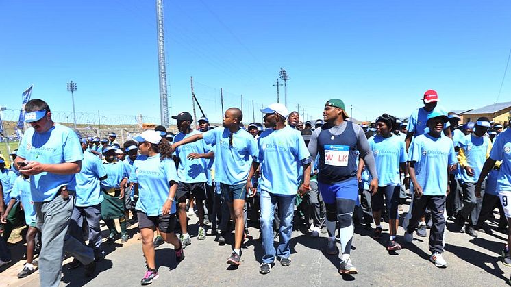 Discovery Health Sports Heroes Walk Against HIV/AIDS