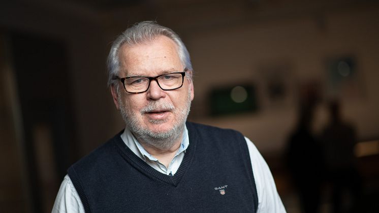 Håkan Fridström är grundare till Best 2 Clean som innnovationsutvecklar en ny autonom städmetod. foto: Albin Bogren