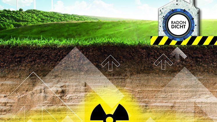 Das radioaktive Bodengas Radon ist in einigen Regionen Deutschlands ein ernstzunehmendes Problem