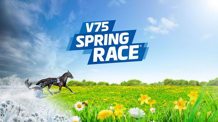 V75® SpringRace med 100 miljoner i DrömJackpot® på påskdagen
