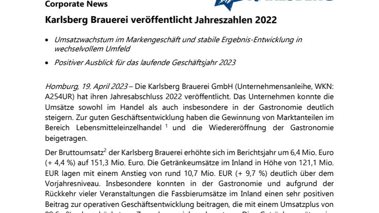 Presseinfo_Karlsberg Brauerei_Jahresabschluss 2022.pdf