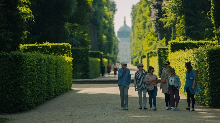 Spaziergang durch den Park Sanssouci