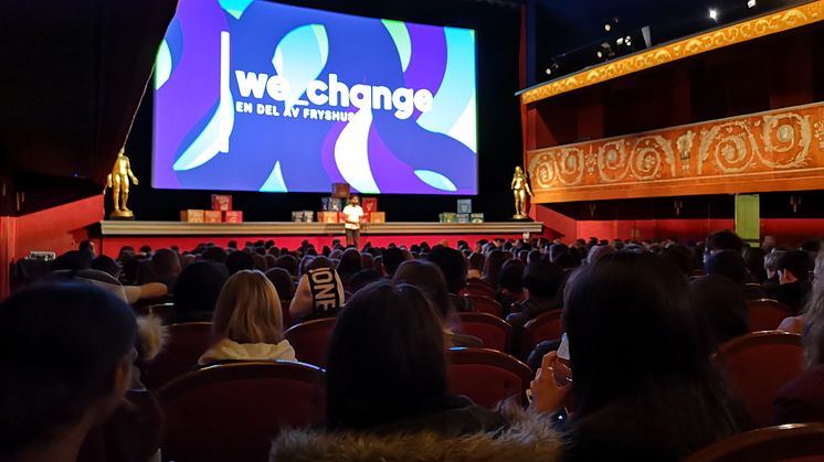 we_change har turnerat runt i Sverige och träffat unga i hela landet