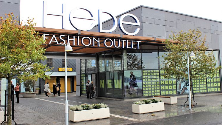 ​Nu invigs nya Hede Fashion Outlet i Kungsbacka