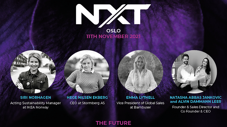 NXT - The Future of Commerce den 11.november på Oslo Spektrum