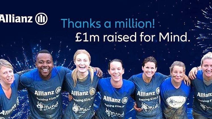 Allianz employees raise over £1m for charity partner Mind