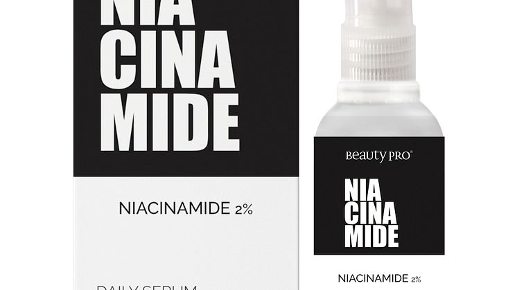 BeautyPro Niacinamide Box ad Bottle