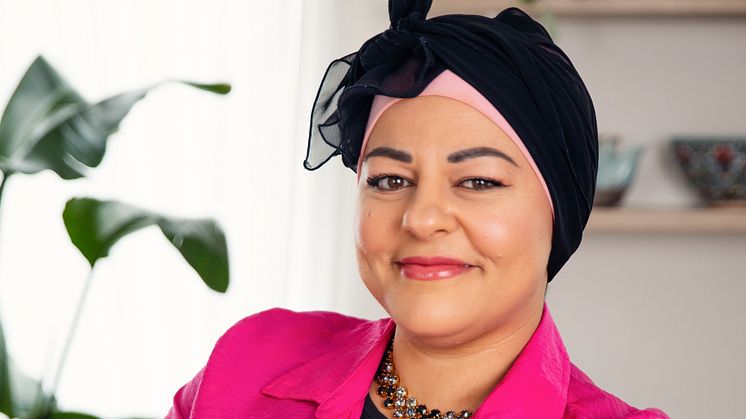 Zeina Mourtada är ny ambassadör för Bröstcancerförbundet.
