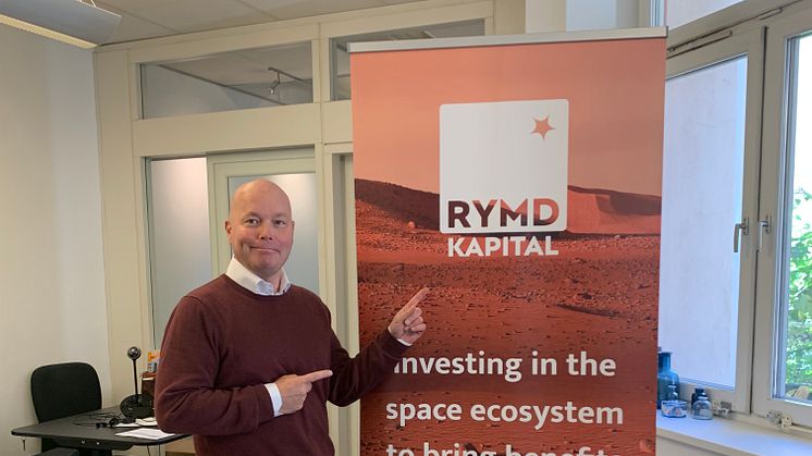 Ted Elvhage, founder of Rymdkapital, the Nordics' first investment firm with a focus on new space technology.