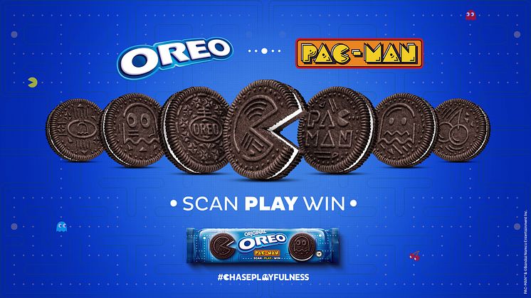 OREO et PAC-MAN s’associent derrière #CHASEPLAYFULNESS