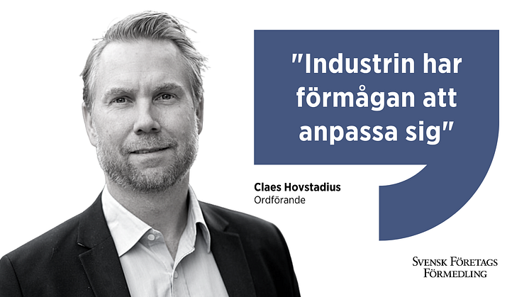 Claes Hovstadius, ordförande i Svensk FöretagsFörmedling