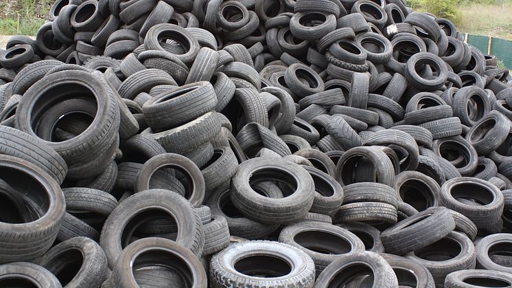 Udfordringer med indsamling af kasserede dæk