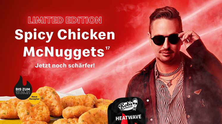 McDonald’s x Robin Schulz: Weltberühmter DJ liefert passenden Dip zu den beliebten Spicy Chicken McNugget