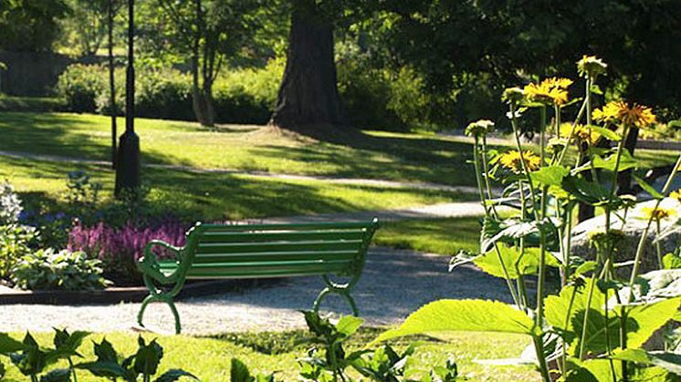 Belonaparken - Piteås äldsta park med anor från 1800-talet.  Foto_ Piteå kommun