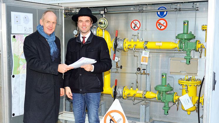 Neue Erdgasnetze in Weiding gehen offiziell in Betrieb