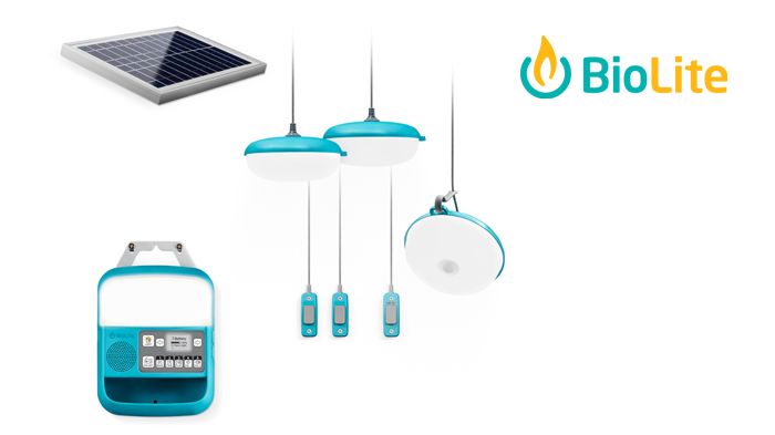 Ljus och energi utan el med SolarHome 620 från BioLite