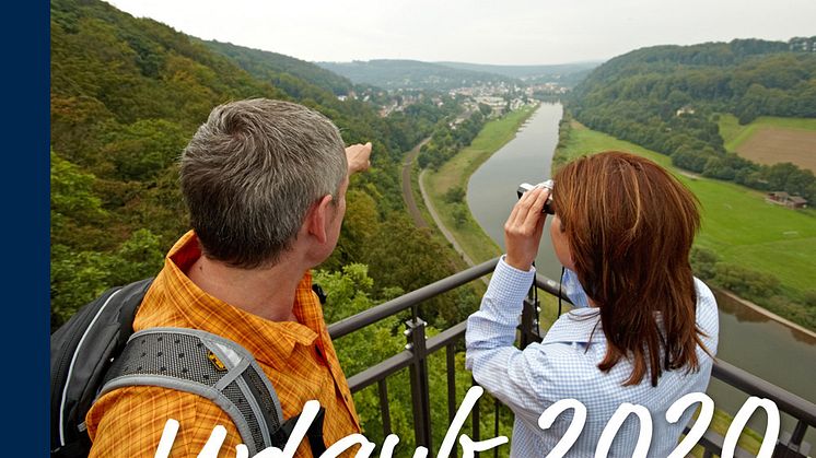 Titelseite des aktuellen Urlaubskatalog Weserbergland 2020