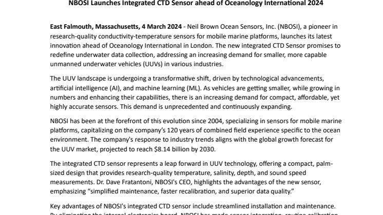 Mar24.NBOSI launches integrated CTD sensor ahead of Oceanology International 2024.final.pdf
