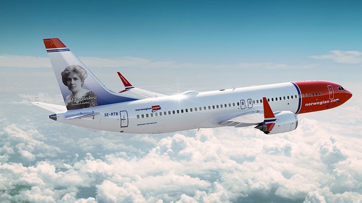 Norwegian indgår aftale om køb af 50 Boeing 737 MAX 8-fly 