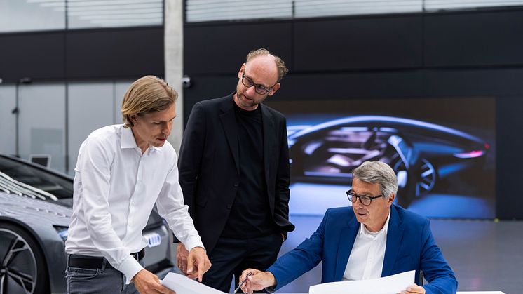 Philipp Römers, Head of Design Exterior; Marc Lichte, Head of Design; Norbert Weber, Head of Design Interior