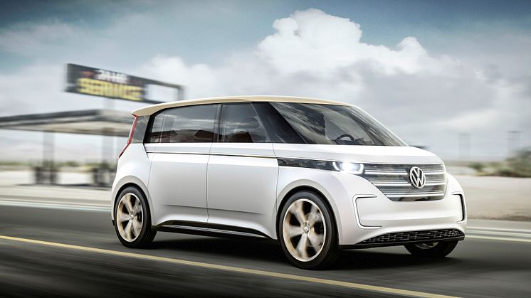 Volkswagen siktar mot framtiden – helt nya elbilskonceptet BUDD-e presenteras