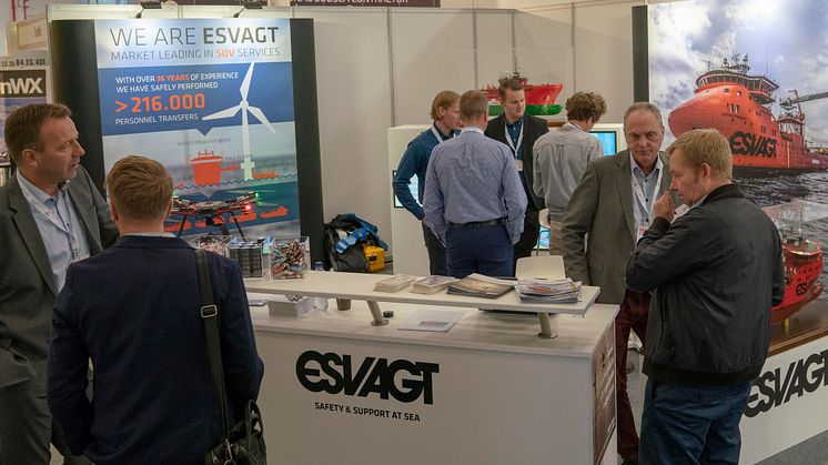 ESVAGT attracts plenty of interest at the WindEnergy exhibition in Hamburg 