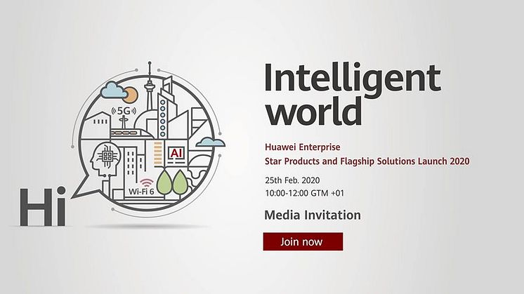 Huawei Enterprise Star Products and Flagship Solutions Launch, 25 februari