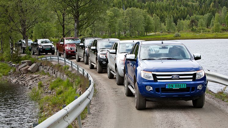 Nye Ford Ranger lanseres i disse dager på det norske markedet.