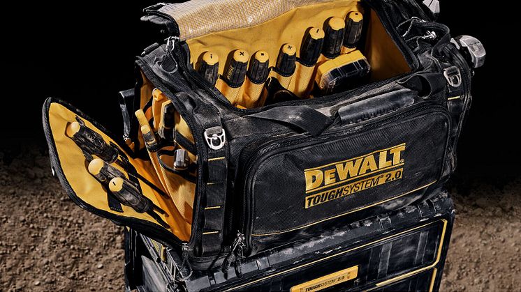 DEWALT® Expands ToughSystem® 2.0 Storage Line With Soft Tool Bags & Organizers To Provide Customizable, Convenient and Durable Solutions For Extreme Jobsite Conditions