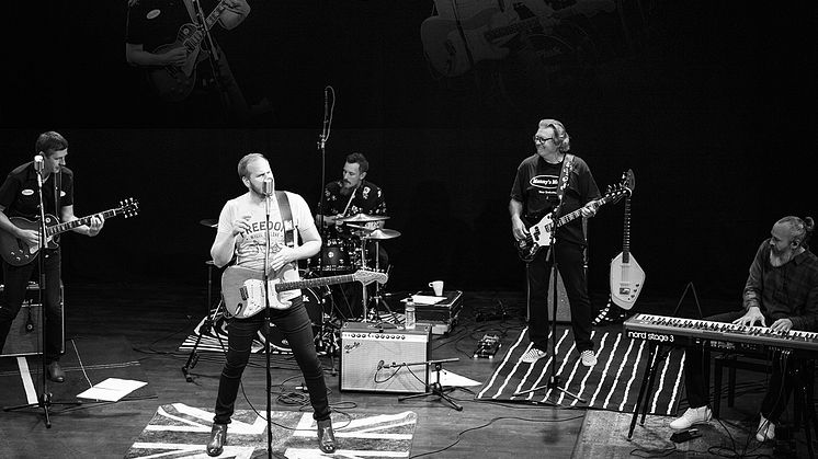 Andreas Jonsson & Pink Cadillac Band. Foto: Emil Jonsson