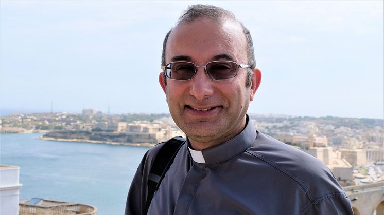 Mgr professor Hector Scerri, ordförande för det kristna rådet på Malta.