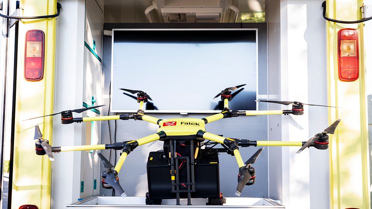 Droner bliver en del af fremtidens sundhedsvæsen