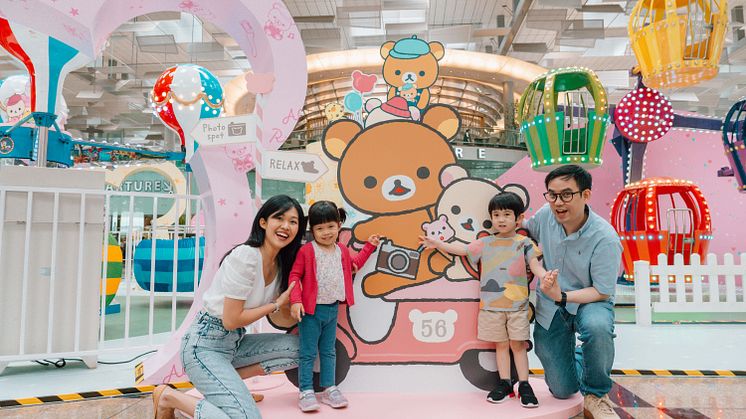 Rilakkuma and friends are visiting Changi Airport and cannot wait to chillax with you at Terminal 3!