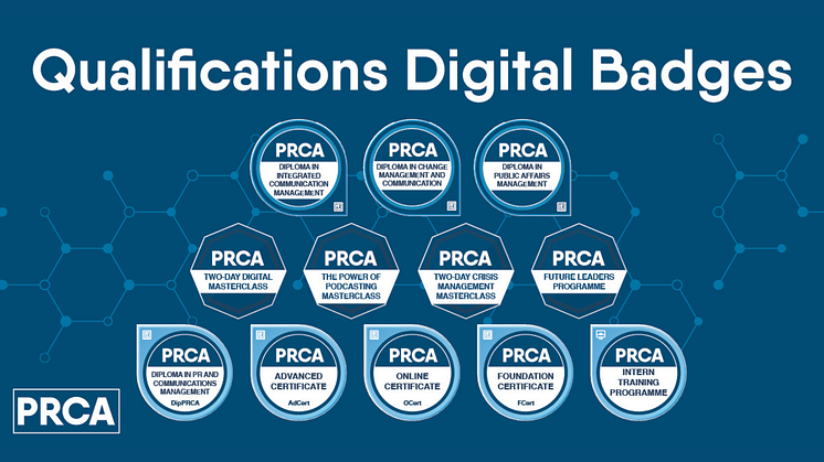 PRCA Introduces Digital Badges for Qualifications Graduates