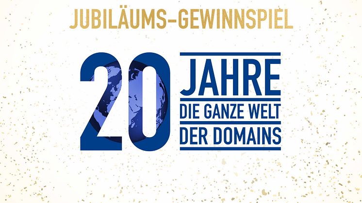 20 Jahre united-domains - Jubiläums-Gewinnspiel