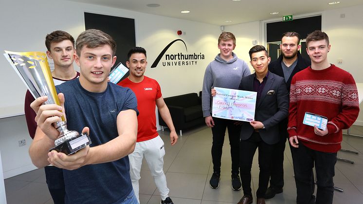 Newcastle Business School entrepreneurs lift top national accolade