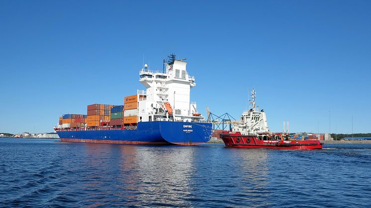 Gävle Hamn digitaliserar fartygsanlöpen i nytt stort Östersjöprojekt