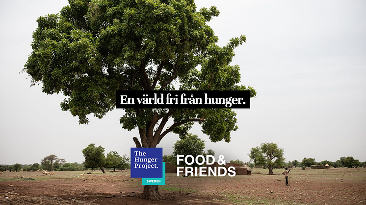 The Hunger Project tar hjälp av Food & Friends för att stärka varumärket.