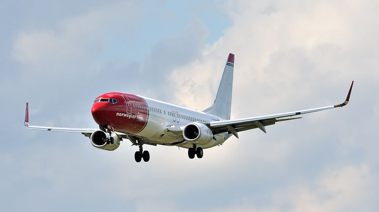 Norwegian mest punktlige flyselskap i Norge i mars