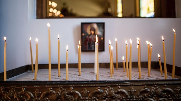Sveriges kyrkor, i form av Sveriges kristna råds styrelse, har idag formulerat ett uttalande och en bön om ett slut på kriget i Ukraina. Foto: Kathrine Hanlon
