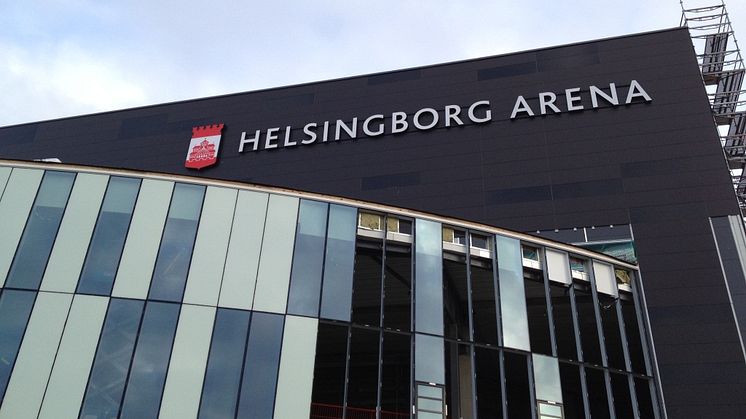 Malux levererar till Helsingborg Arena!