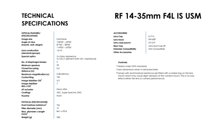 RF 14-35mm F4L IS USM FSL Spec sheet.pdf