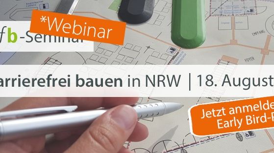 bfb-Webinar – Barrierefrei bauen in NRW
