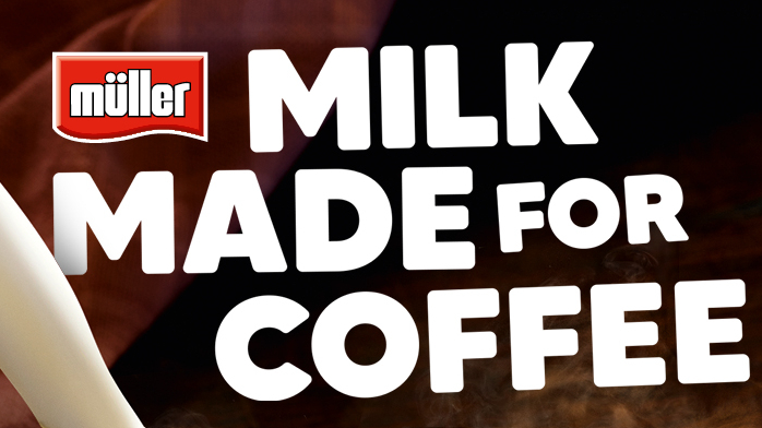 Multimillion advertising campaign for new Müller Good Stuff Barista Milk 