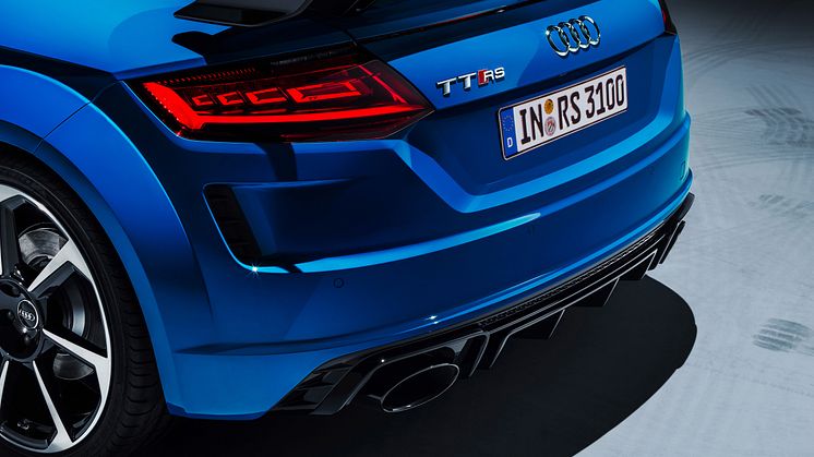 Audi TT RS with OLED rear lights