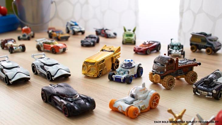 Star Wars 1:64 Character Car Sortiment 